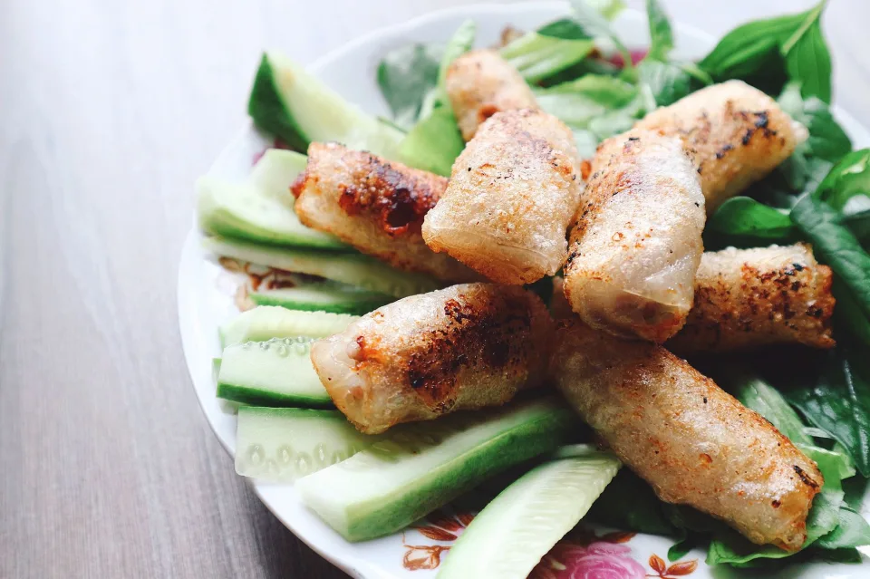 Bàn ăn tại Bún Đậu Phố Cổ